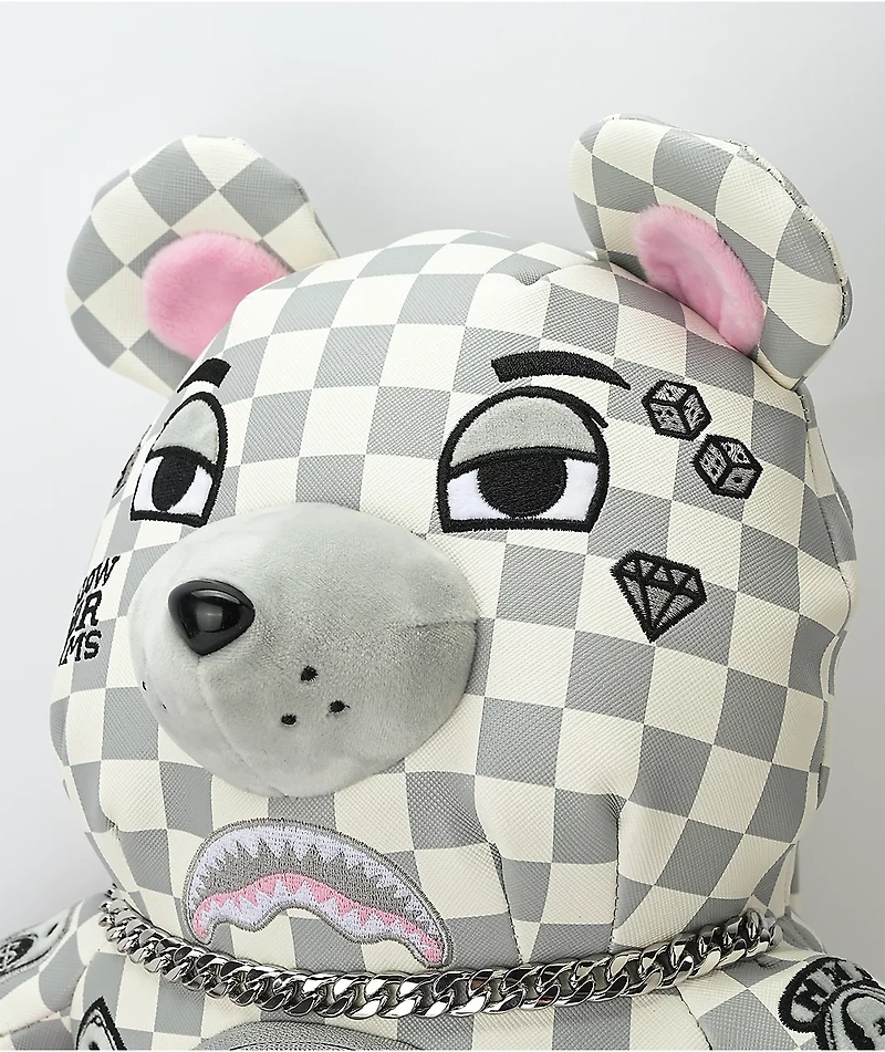 Sprayground XTC LA Palais White Bear Backpack