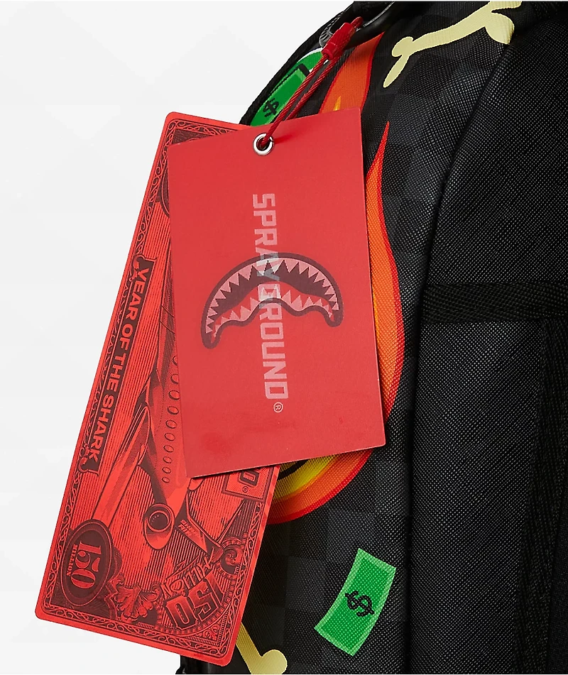 Sprayground Zombie Collage Backpack