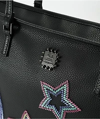 Sprayground x AI Beaded Shark Black Tote Bag