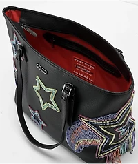 Sprayground x AI Beaded Shark Black Tote Bag