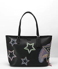 Sprayground x AI Beaded Shark Black Tote Bag