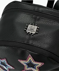 Sprayground x AI Beaded Shark Savage Black Mini Backpack