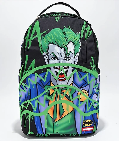 Sprayground x Batman Joker Slime Backpack