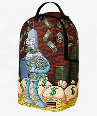 Sprayground x Futurama Bender Money Backpack