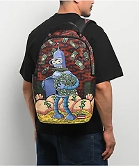 Sprayground x Futurama Bender Money Backpack