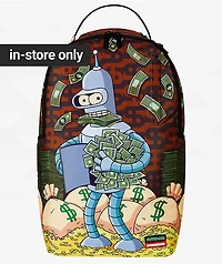 Sprayground x Futurama Bender Money Backpack