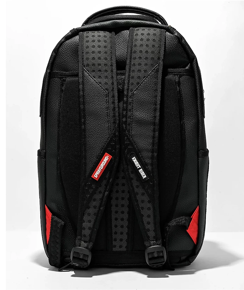 Sprayground x Knight Rider LED Black & Red Backpack