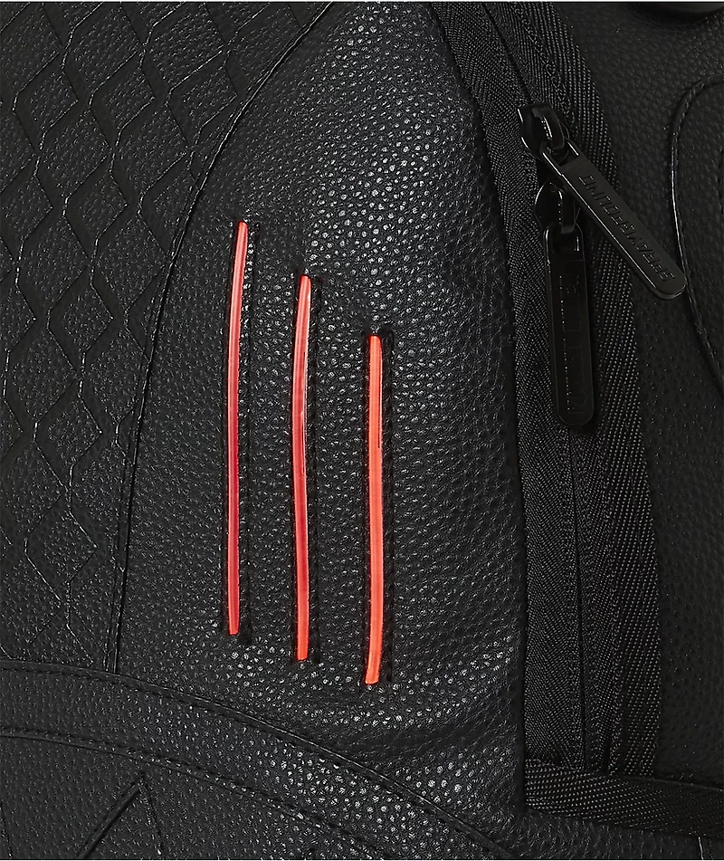 Sprayground x Knight Rider LED Black & Red Backpack