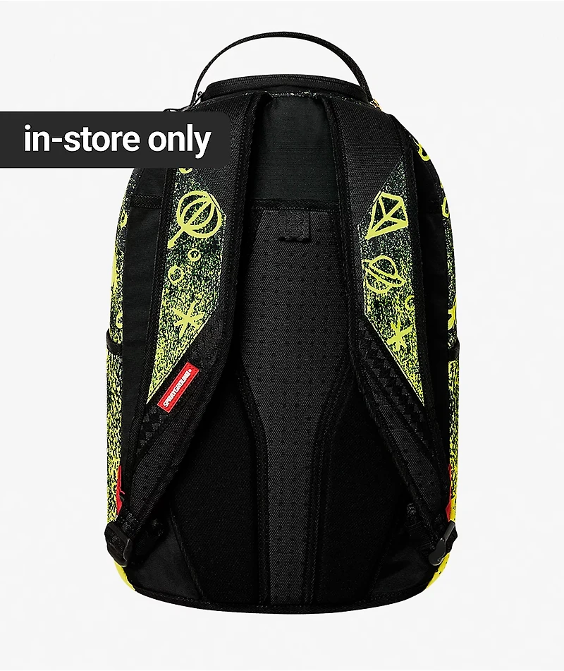 Sprayground x Looney Tunes Marvin The Martian Spray Black Backpack