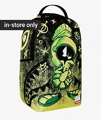 Sprayground x Looney Tunes Marvin The Martian Spray Black Backpack