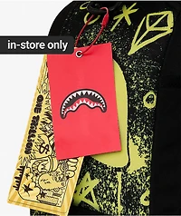 Sprayground x Looney Tunes Marvin The Martian Spray Black Backpack