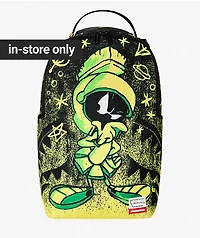Sprayground x Looney Tunes Marvin The Martian Spray Black Backpack