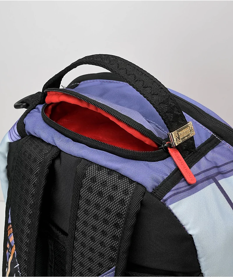 Sprayground x Looney Tunes Tweety VS Sylvester Purple Backpack