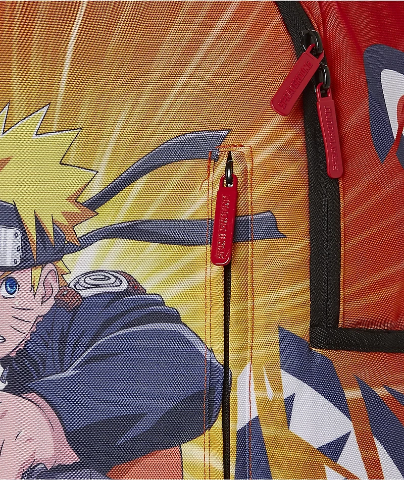 Sprayground x Naruto Shippuden Breakout Shark Orange Backpack