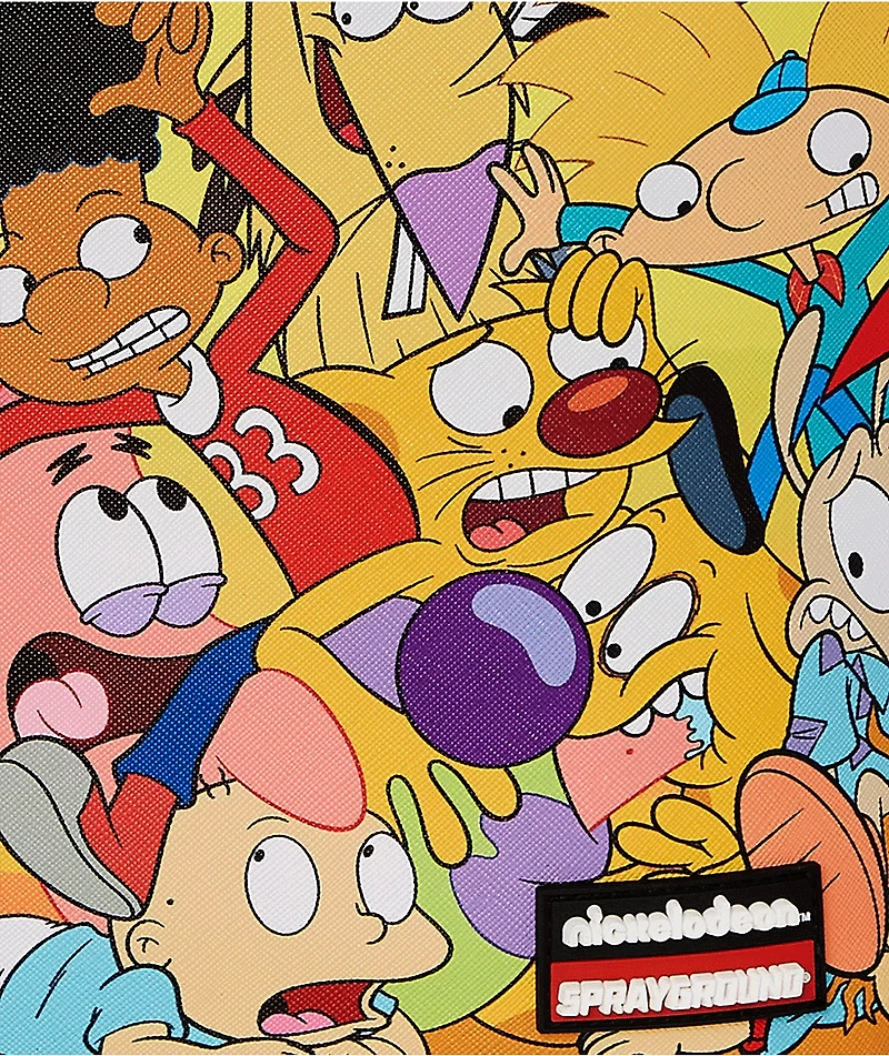 Sprayground x Nickelodeon 90s Crammed Black Backpack