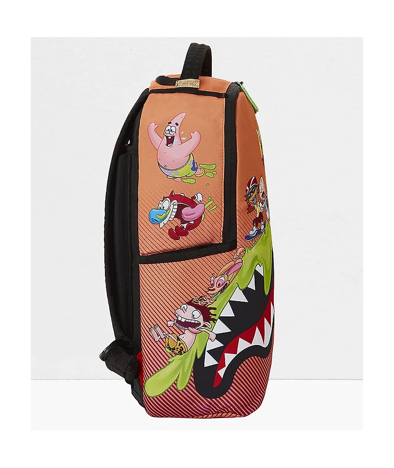 Sprayground x Nickelodeon Slime Party Orange Backpack