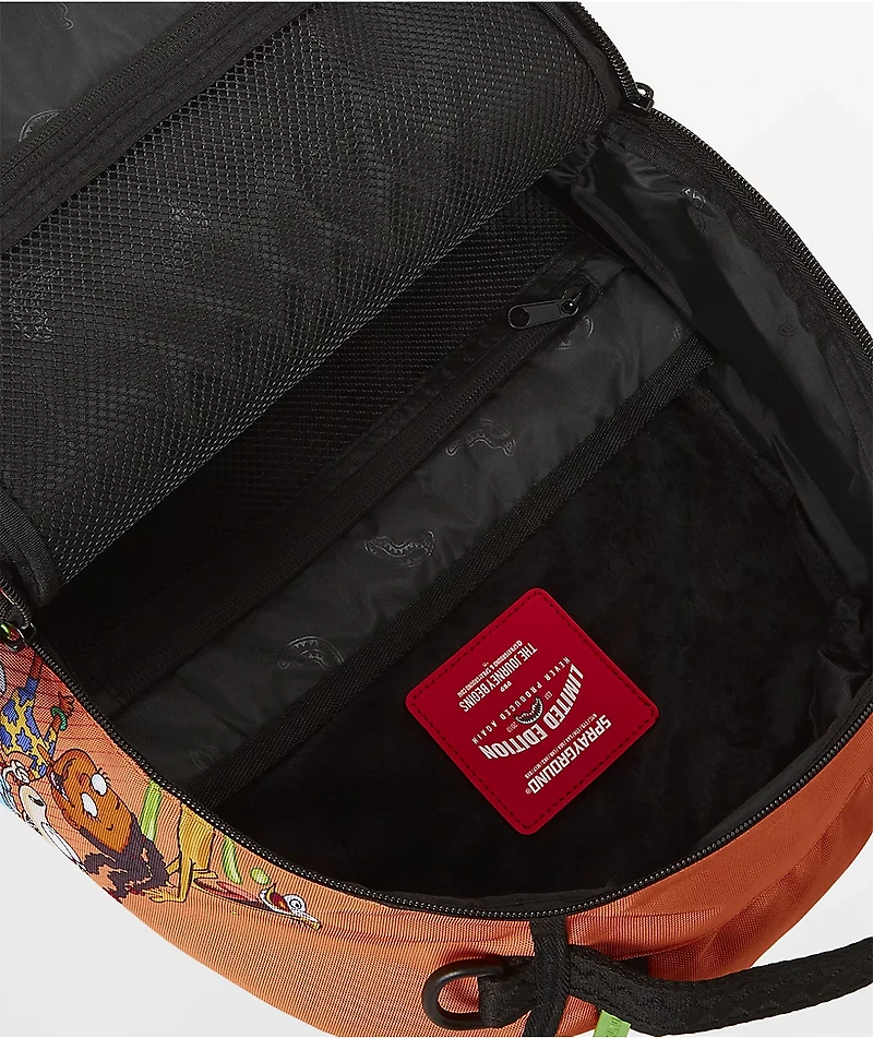 Sprayground x Nickelodeon Slime Party Orange Backpack