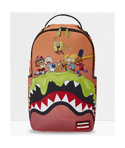 Sprayground x Nickelodeon Slime Party Orange Backpack