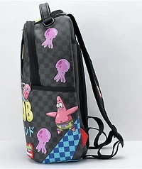 Sprayground x Nickelodeon SpongeBob Bubble Check Black Backpack