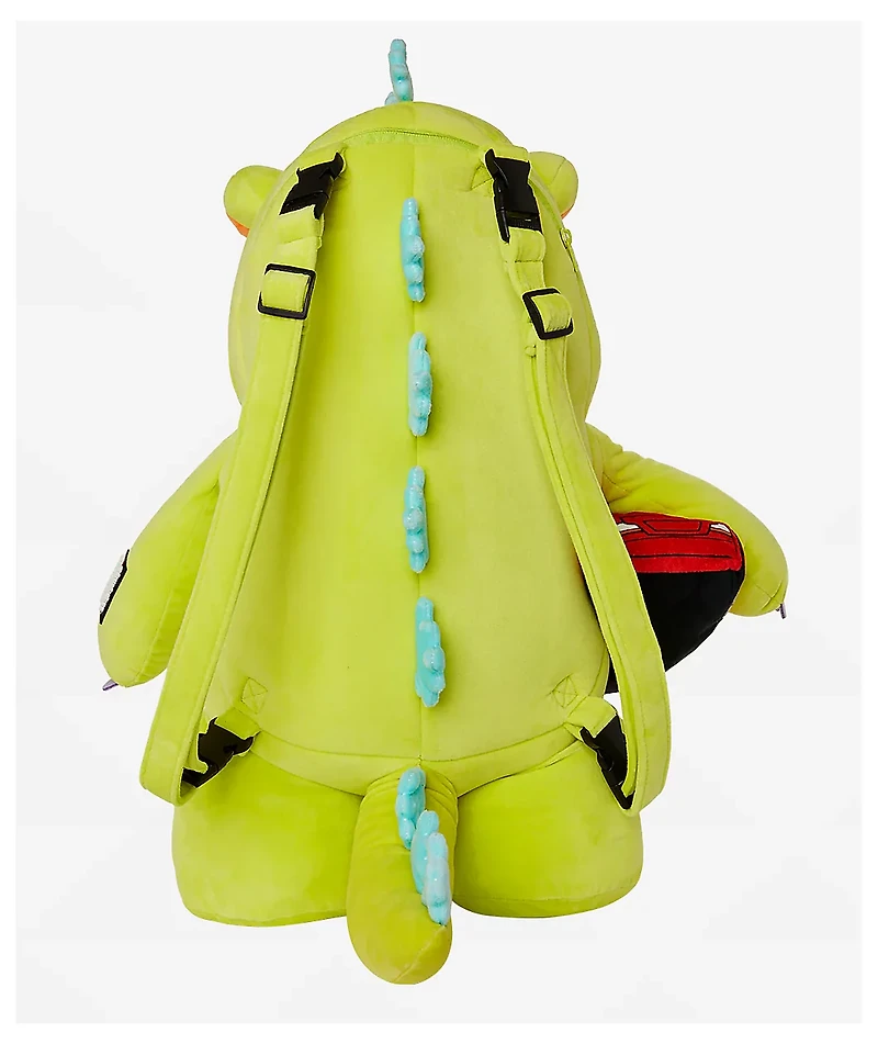 Sprayground x Nickeodeon Reptar Money Bear Plush Backpack