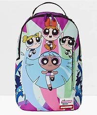 Sprayground x Powerpuff Girls Monster Shark DLX Backpack