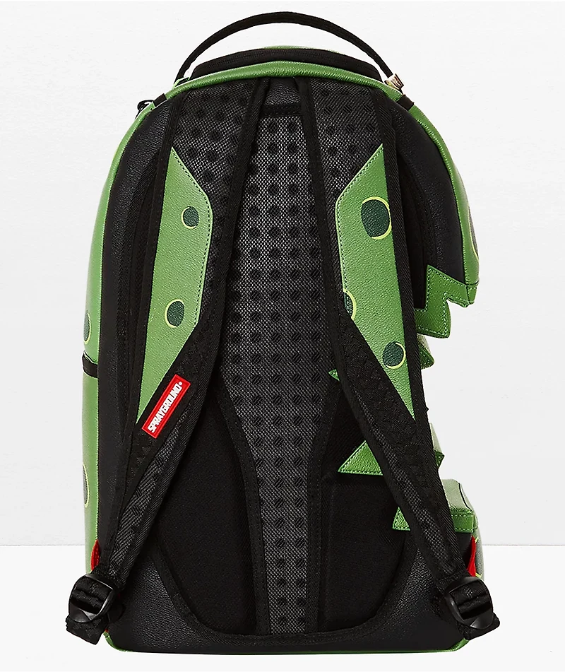 Sprayground x Rick & Morty Shark Bite Green Backpack