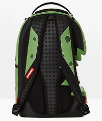 Sprayground x Rick & Morty Shark Bite Green Backpack