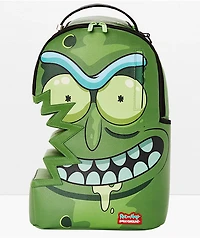 Sprayground x Rick & Morty Shark Bite Green Backpack