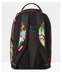 Sprayground x Rick And Morty Graffiti Black Backpack