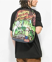Sprayground x Rick And Morty Graffiti Black Backpack