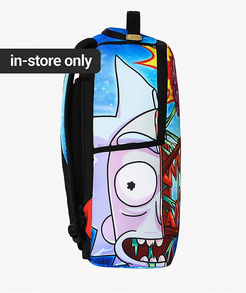 Sprayground x Rick And Morty Split Backpack