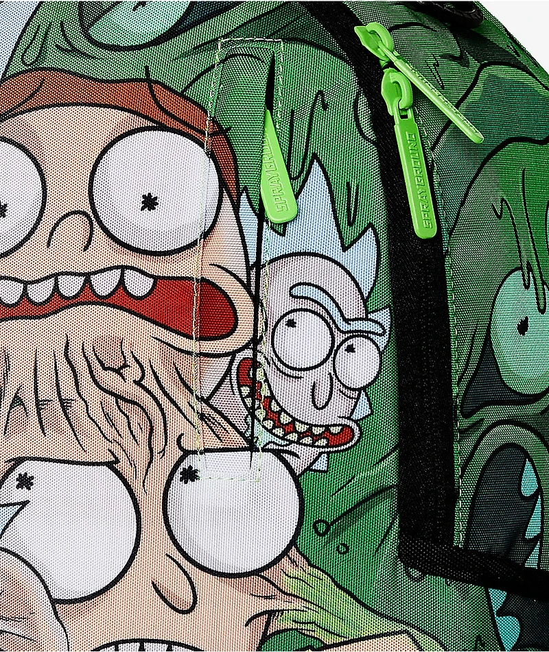 Sprayground x Rick and Morty Fusion Green Backpack