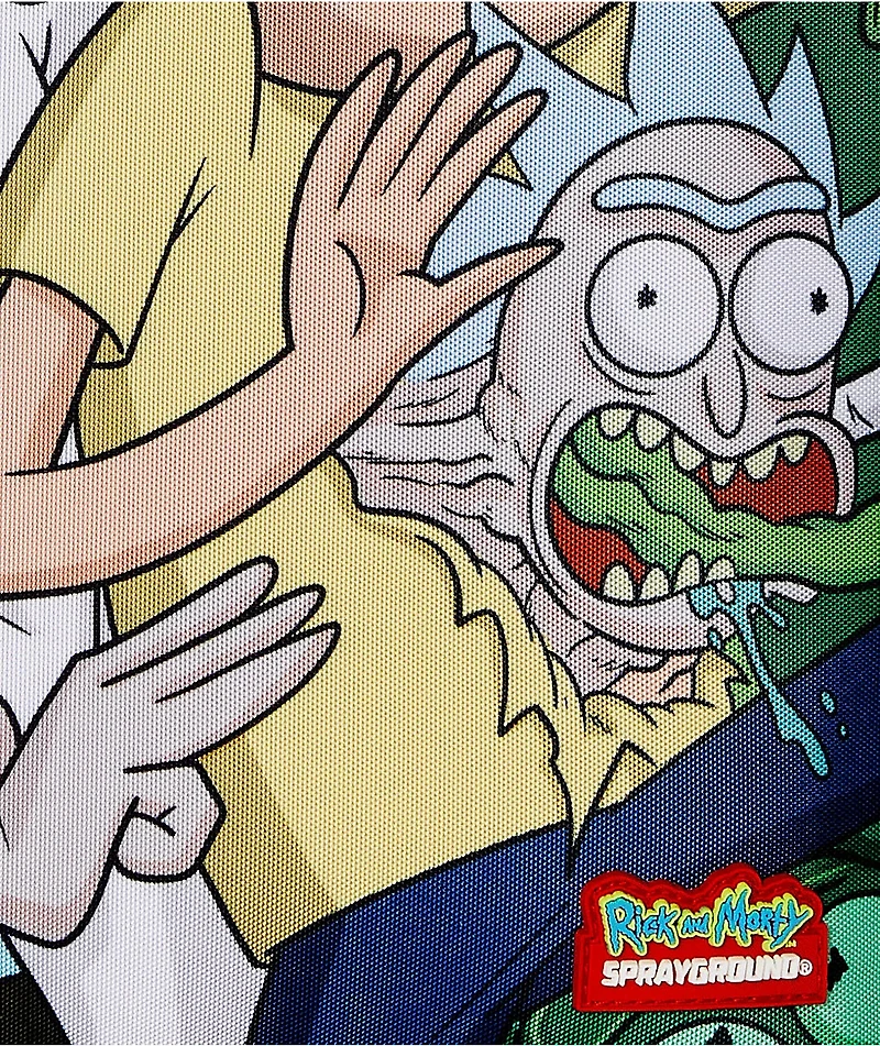 Sprayground x Rick and Morty Fusion Green Backpack