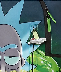 Sprayground x Rick and Morty Portal Green Backpack