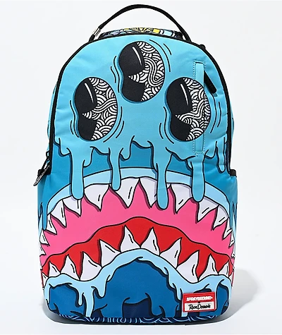 Sprayground x Rodri Designs Melting Shark Backpack