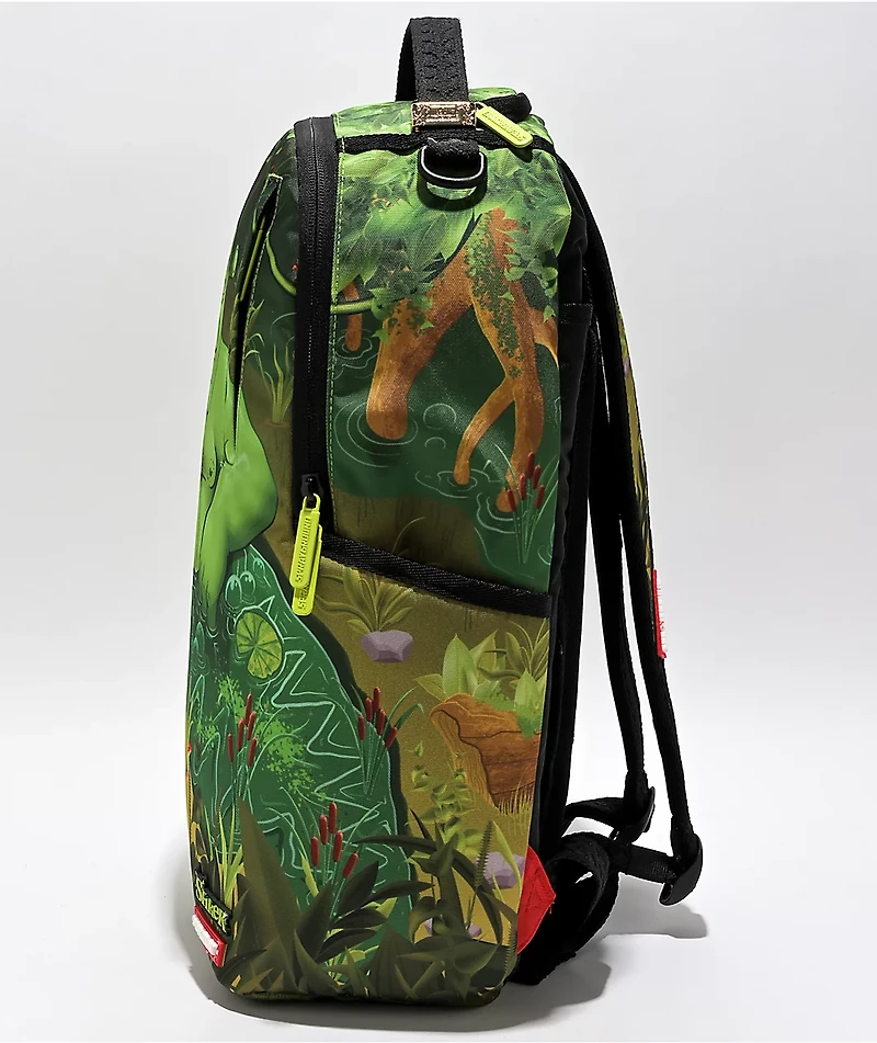 Sprayground x Shrek Wet Swamp Green Backpack