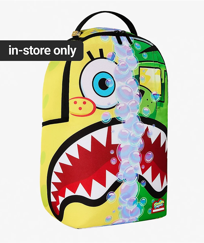 Sprayground x SpongeBob SquarePants Moneybear Backpack