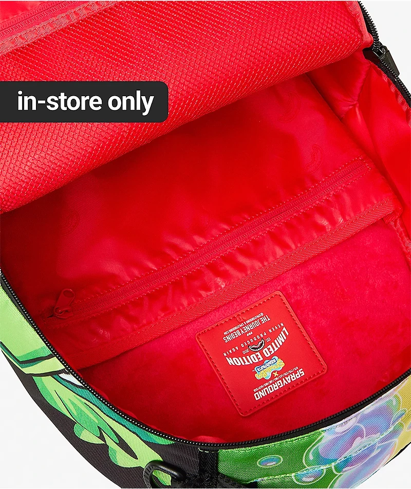 Sprayground x SpongeBob SquarePants Moneybear Backpack