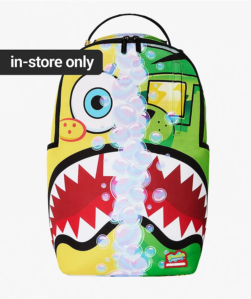 Sprayground x SpongeBob SquarePants Moneybear Backpack