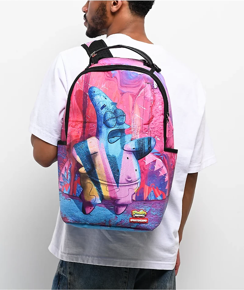 Sprayground x SpongeBob SquarePants Painted Patrick Backpack