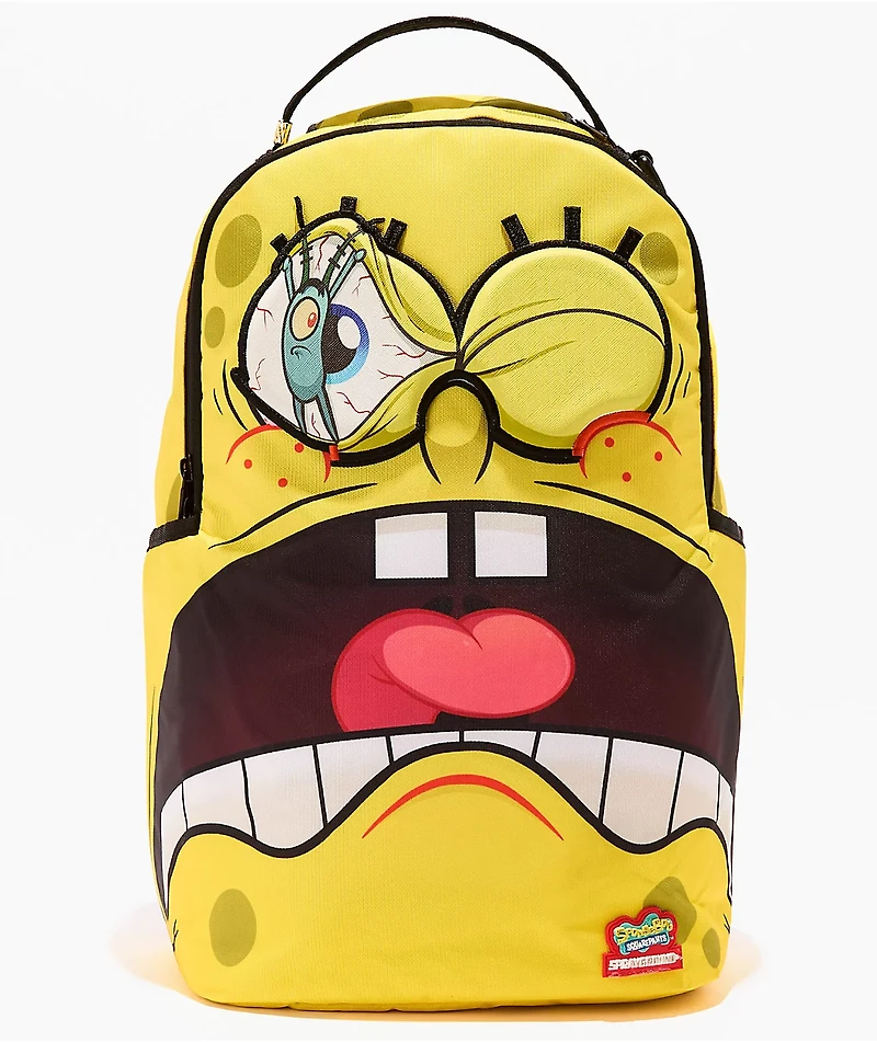Sprayground x SpongeBob SquarePants Patch Eyes Backpack