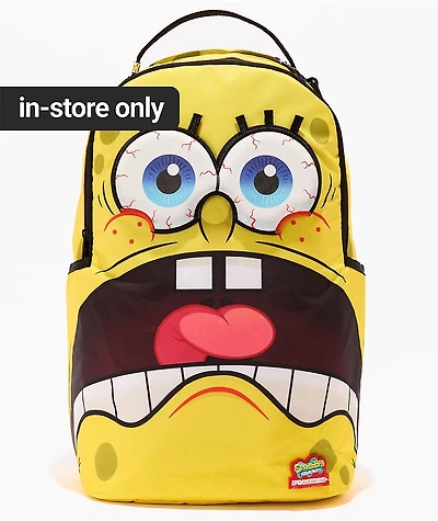 Sprayground x SpongeBob SquarePants Patch Eyes Backpack
