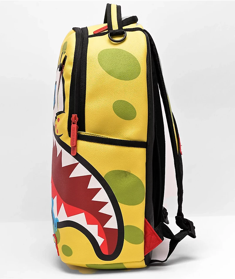 Sprayground x SpongeBob SquarePants Shark Bite Yellow Backpack