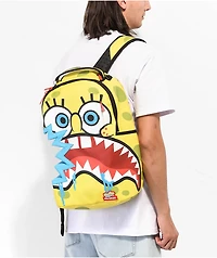 Sprayground x SpongeBob SquarePants Shark Bite Yellow Backpack