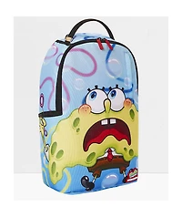 Sprayground x SpongeBob SquarePants Shark Shape Sponge Blue & Yellow Backpack