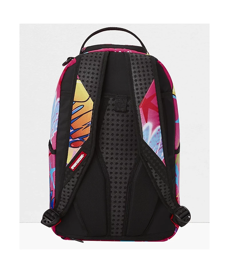 Sprayground x The Powerpuff Girls On The Run Pink Backpack