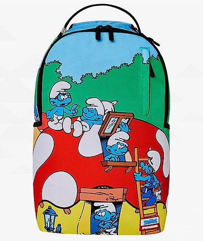 Sprayground x The Smurfs Mushroom Backpack