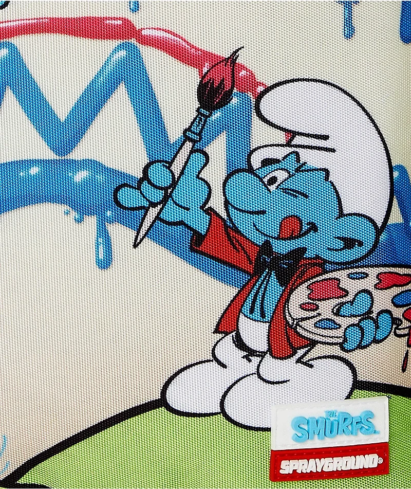 Sprayground x The Smurfs Painting Backpack
