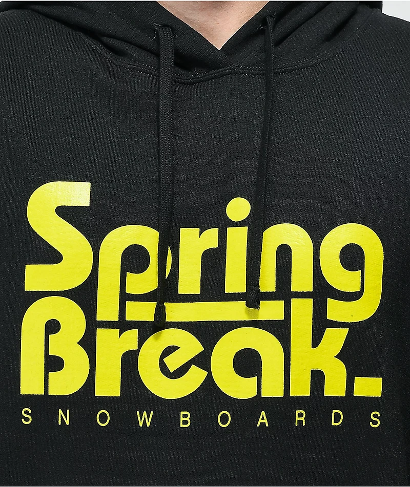 Spring Break It Black Hoodie
