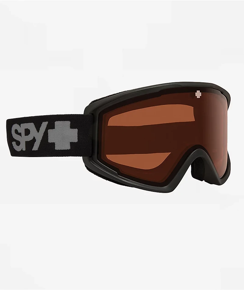 Spy Crusher Elite Black & Persimmon Snowboard Goggles